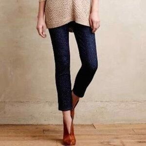 AG Adriano Goldschmied • The Stevie Ankle Dottie Slim Straight Ankle Jeans Sz 31